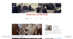 Desktop Screenshot of hangontothevine.com